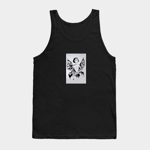 Anorexia Nervosa Tank Top by sharkuulava